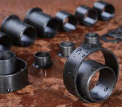 Metric Plastic Flanged Sleeve Bearings For Packaging Machinery