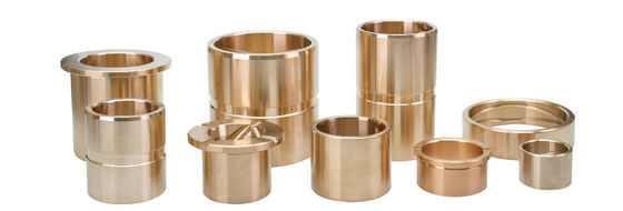 Agricultural Machinery 60N/Mm² CuSn10 Cast Bronze Bushings