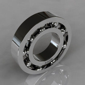 Chrome Steel Single Row Deep Groove Ball Bearing For Automobile