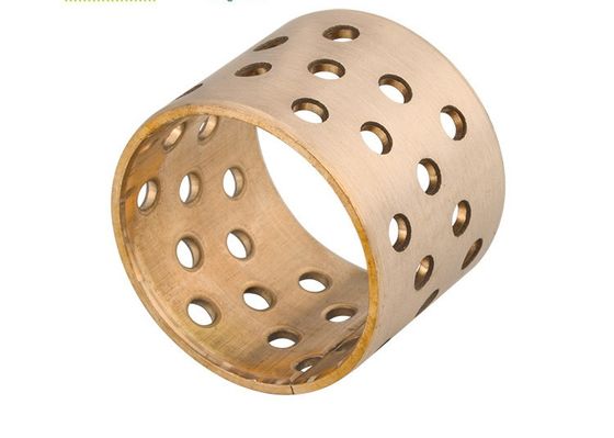 WGB-090 CuSn8P Self Lubricating Rolled Bronze Wrapped Bearings