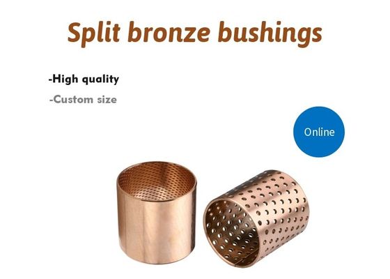 High Load Capacity 120N/Mm² 2.0m/S 090 Split Bronze Bushings