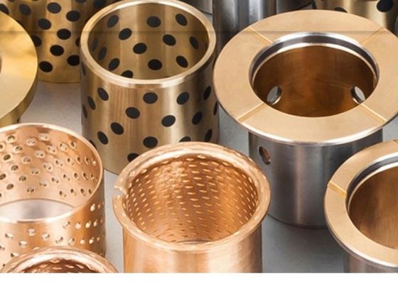High Precision Copper Cast Bronze Bushings For Electronic Machine